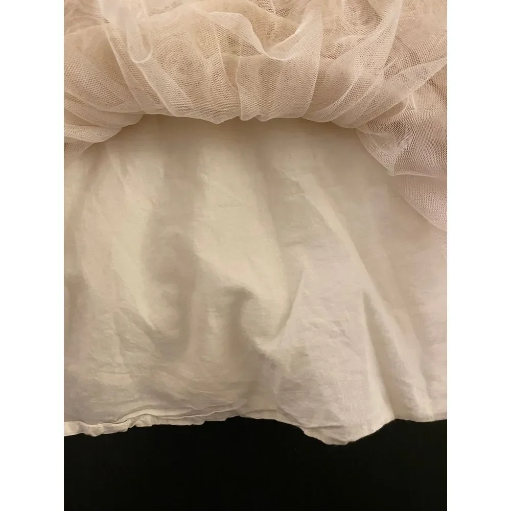 Gap Rosette Holiday Party Dress Toddler Girls 3T Sleeveless Christmas Santa Pics